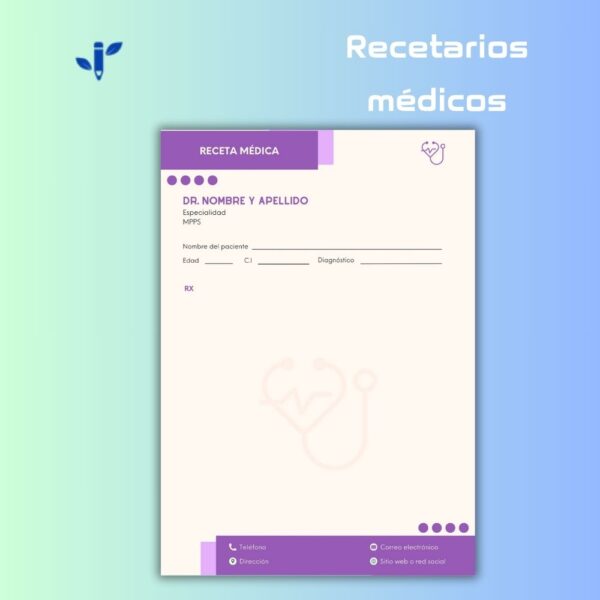 Recetario Médico Personalizado – Digital - Imagen 4
