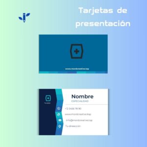 Tarjetas de Presentación Full Color – Una Cara (100 und)