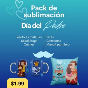 Pack de Sublimación Día del Padre